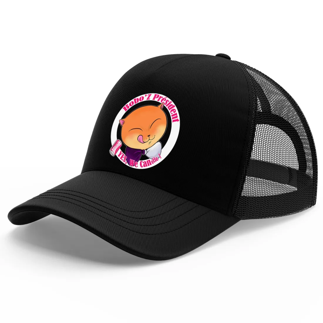 Casquette Trucker avec filet (idéal pour l'été)